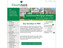 Tablet Screenshot of countybankmortgage.com